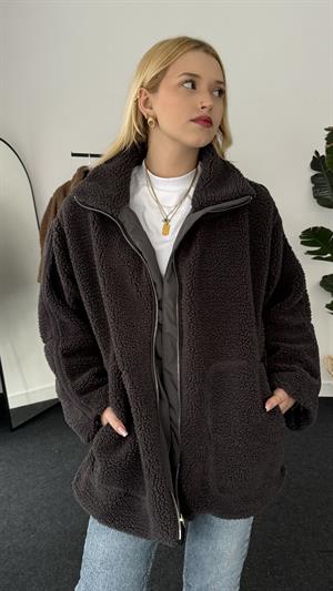 Bear Kumaş Ceket Antrasit