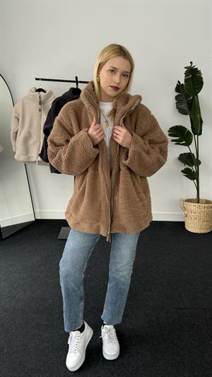 Bear Kumaş Ceket Kahverengi