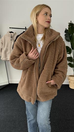 Bear Kumaş Ceket Kahverengi
