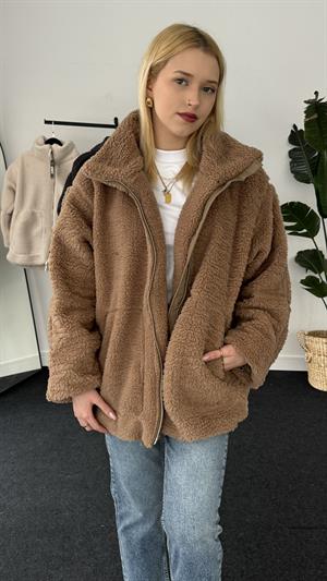 Bear Kumaş Ceket Kahverengi