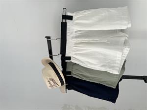 Beli Lastikli Müslin Kumaş Şort Yeşil