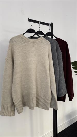 Çelik Dokuma Pomella Kazak Ekru