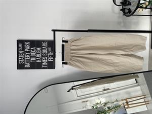 Gabardin Kumaş Dizi Dikiş Detay Şalvar Pantolon Taş 