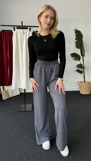 Geniş Paça Oysho Esofman Antrasit