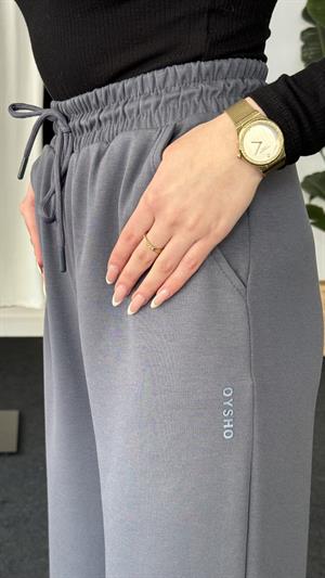 Geniş Paça Oysho Esofman Antrasit