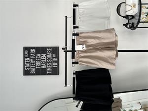 Keten Cepli Beli Lastikli  Kısa Şort  Krem