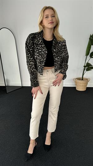 Leopar Kot Ceket
