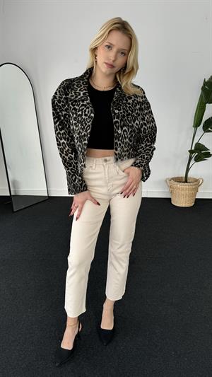 Leopar Kot Ceket