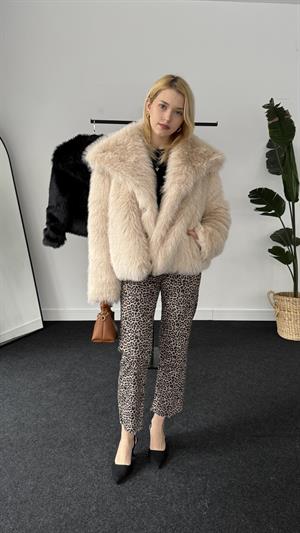 Lüx Kalite İpek Kürk Kemik 