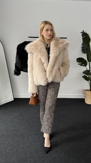 Lüx Kalite İpek Kürk Kemik 