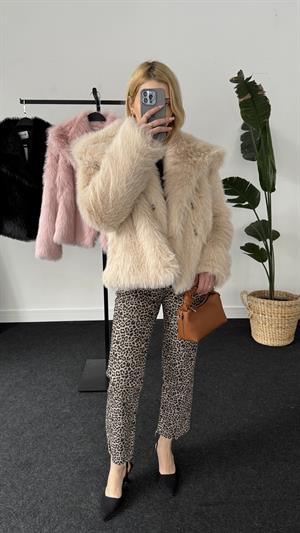 Lüx Kalite İpek Kürk Kemik 