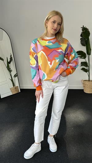 Marka Model Renkli Tasarım Sweat