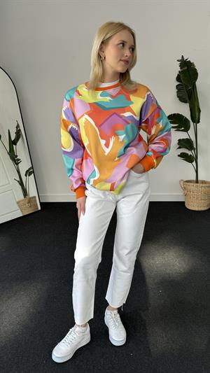 Marka Model Renkli Tasarım Sweat