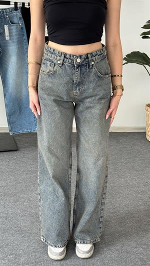 Orjinal Kalıp Baggy Jean Koyu Mavi 
