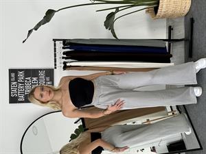 Oysho Cepli Bol Paça Eşofman Gri