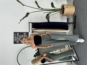 Oysho Cepli Bol Paça Eşofman Yeşil