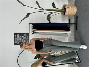 Oysho Cepli Bol Paça Eşofman Yeşil