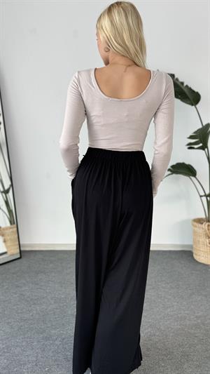 Oysho Model Prenses Yaka Uzun Kol Boddy Taş