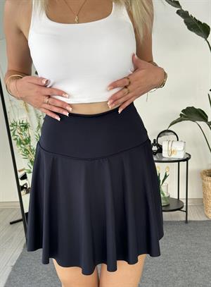 Oysho Model Şort Etek Lacivert