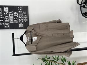 Tek Cepli Rahat Kumaş Gömlek Haki