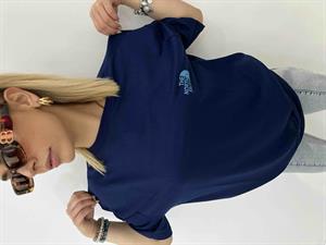 The North Face Bisiklet Yaka Tshirt - Lacivert