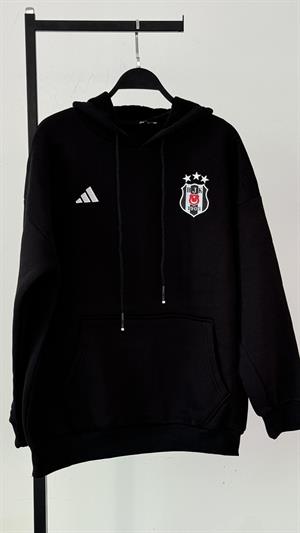 Üç İplik Şardonlu Armalı Sweat Beşiktaş