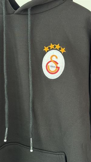 Üç İplik Şardonlu Armalı Sweat Galatasaray 