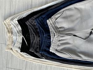 Üç İplik Şardonlu Unisex Kalıp Eşofman Gri