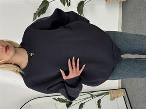 Üç İpllik Şardonlu Basic Sweat  Antrasit