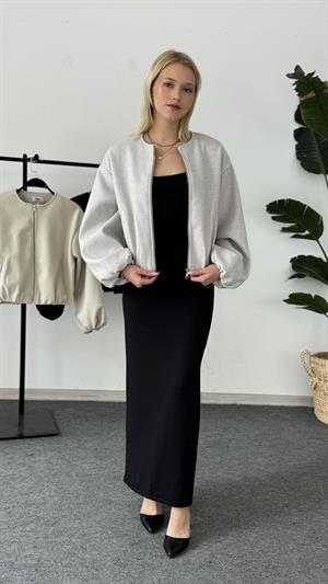 Zara Model Bomber Ceket Gri