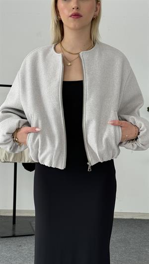 Zara Model Bomber Ceket Gri