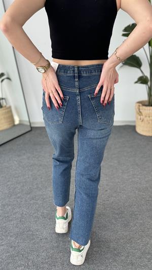 Zara Model Likralı Yıkama Detaylı Jean