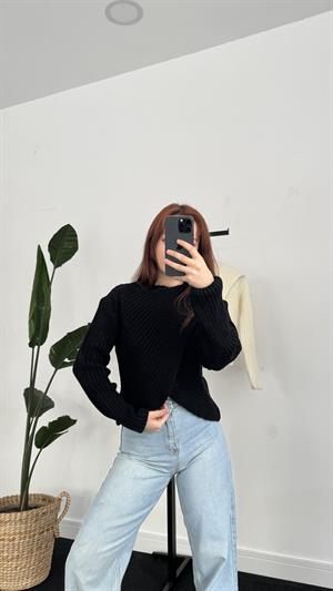 ZR Kalıp Tasarım Bluz Siyah