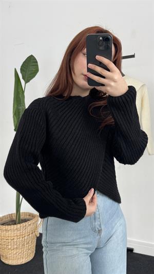 ZR Kalıp Tasarım Bluz Siyah