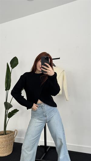 ZR Kalıp Tasarım Bluz Siyah