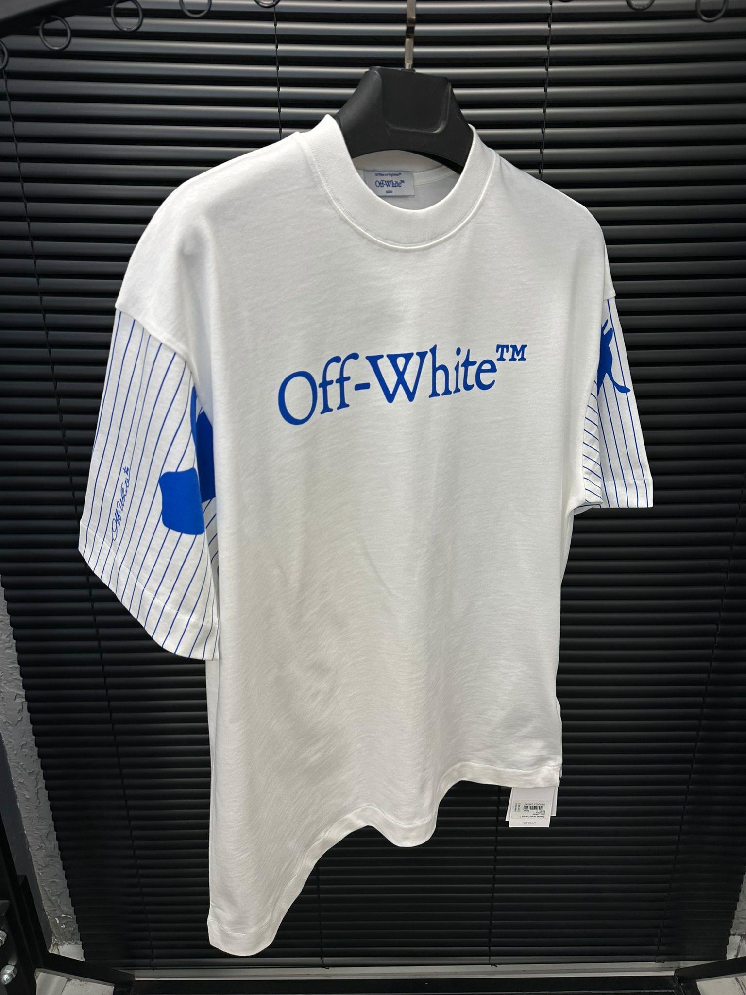 Baseball Jersey Oversize T-Shirt - Beyaz