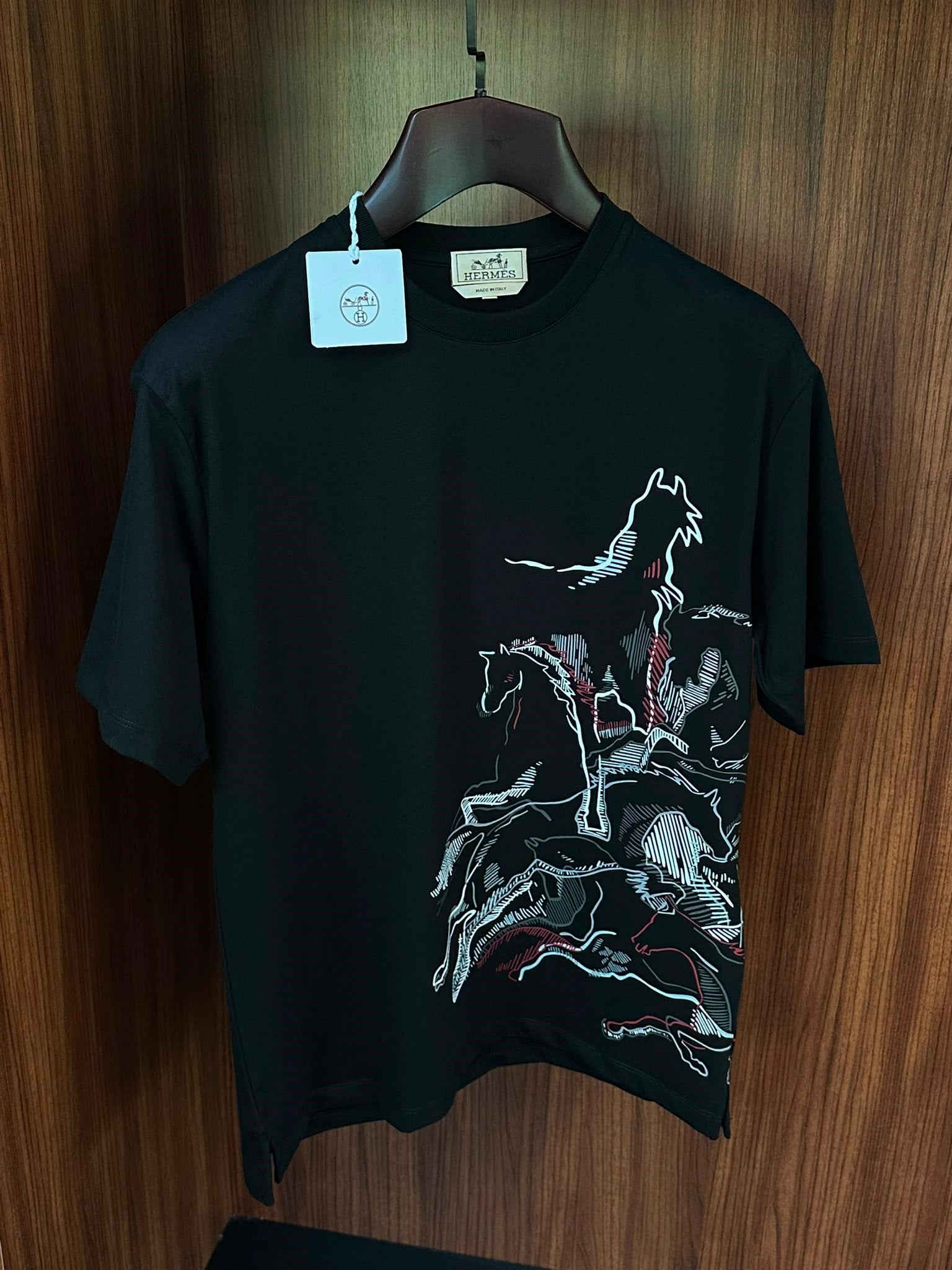 Cavalcade Printed Bisiklet Yaka T-Shirt