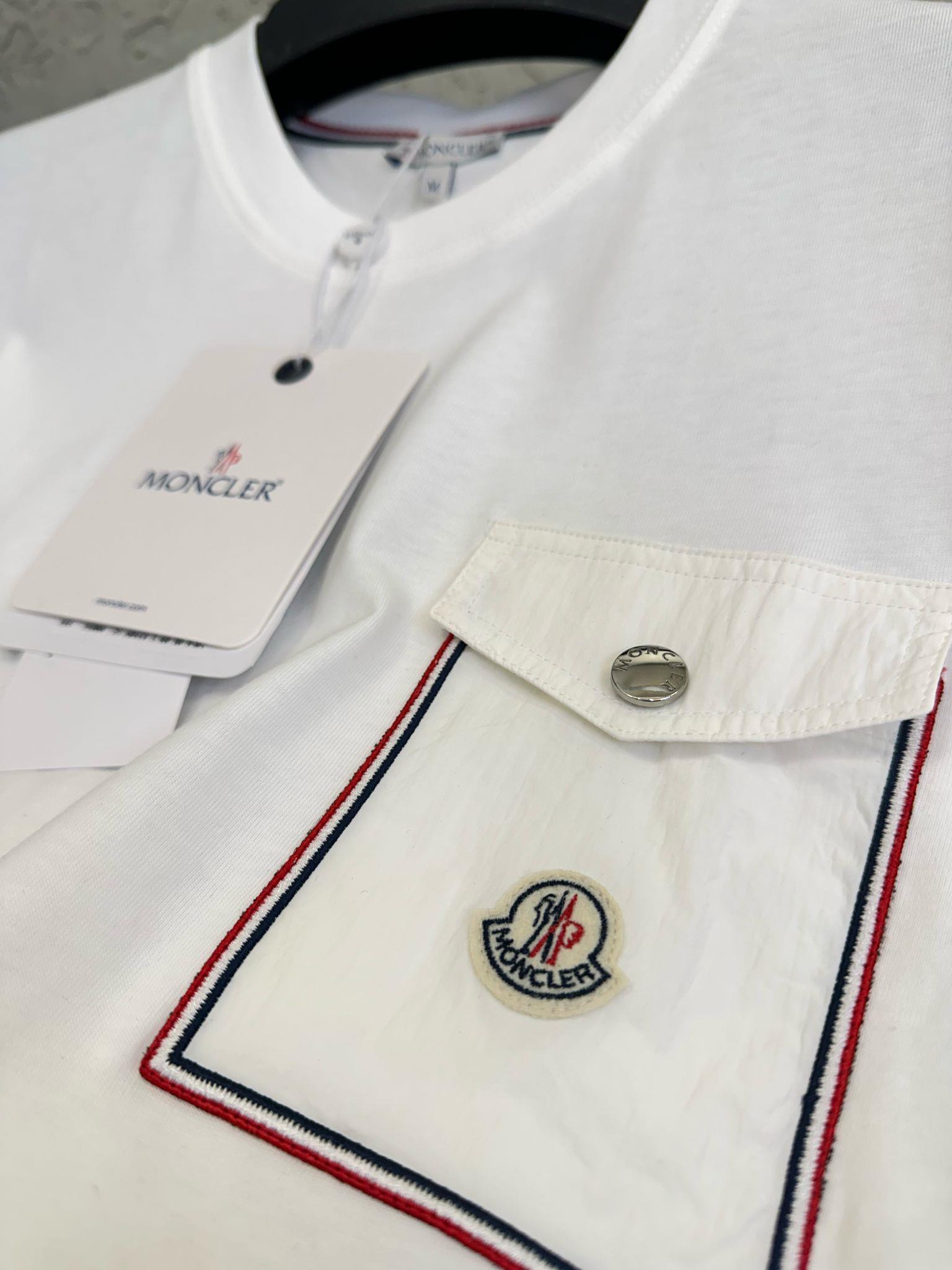 Cep Detaylı Logolu Basic T-Shirt