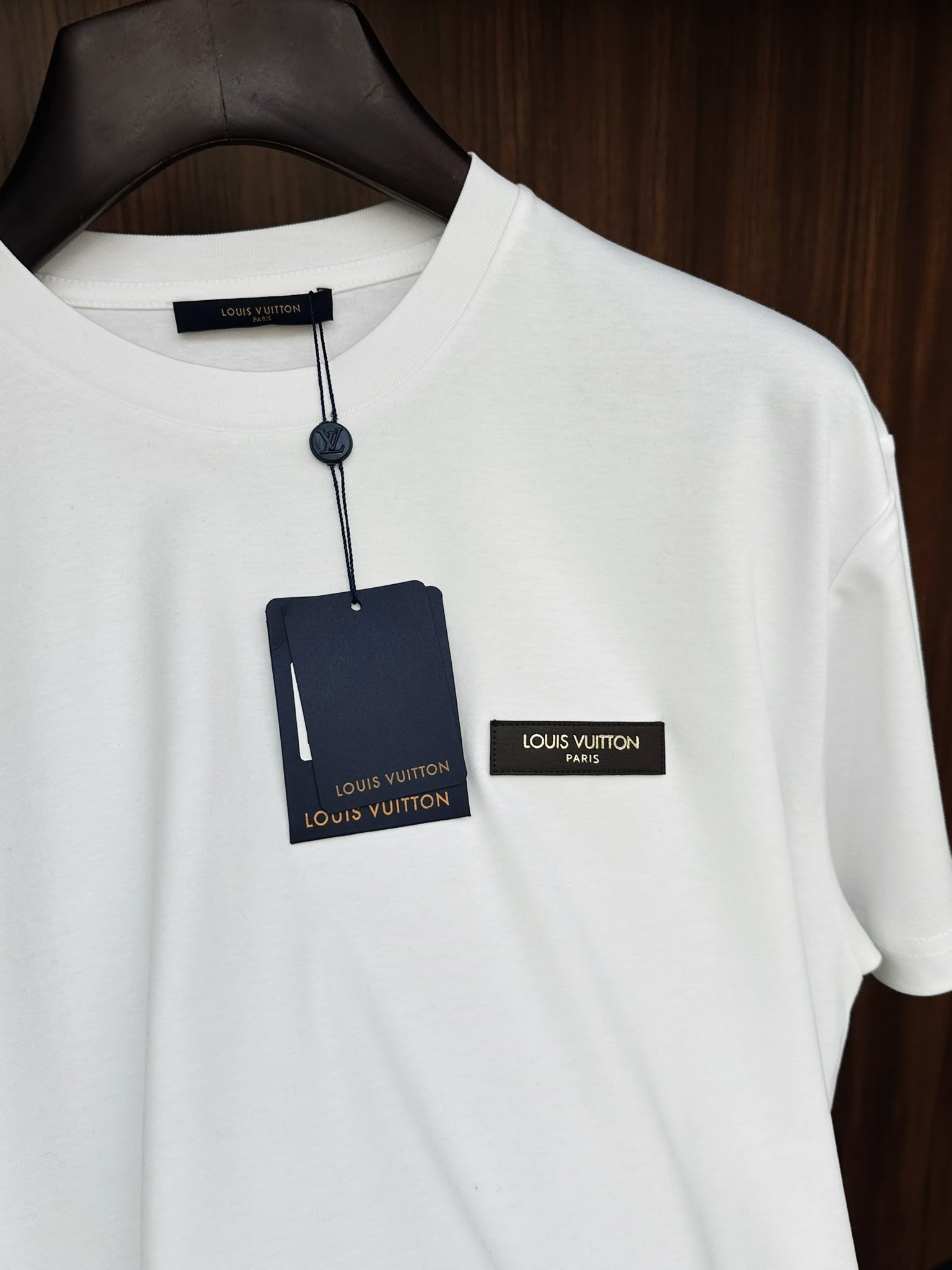 Deri Logolu Basic T-Shirt