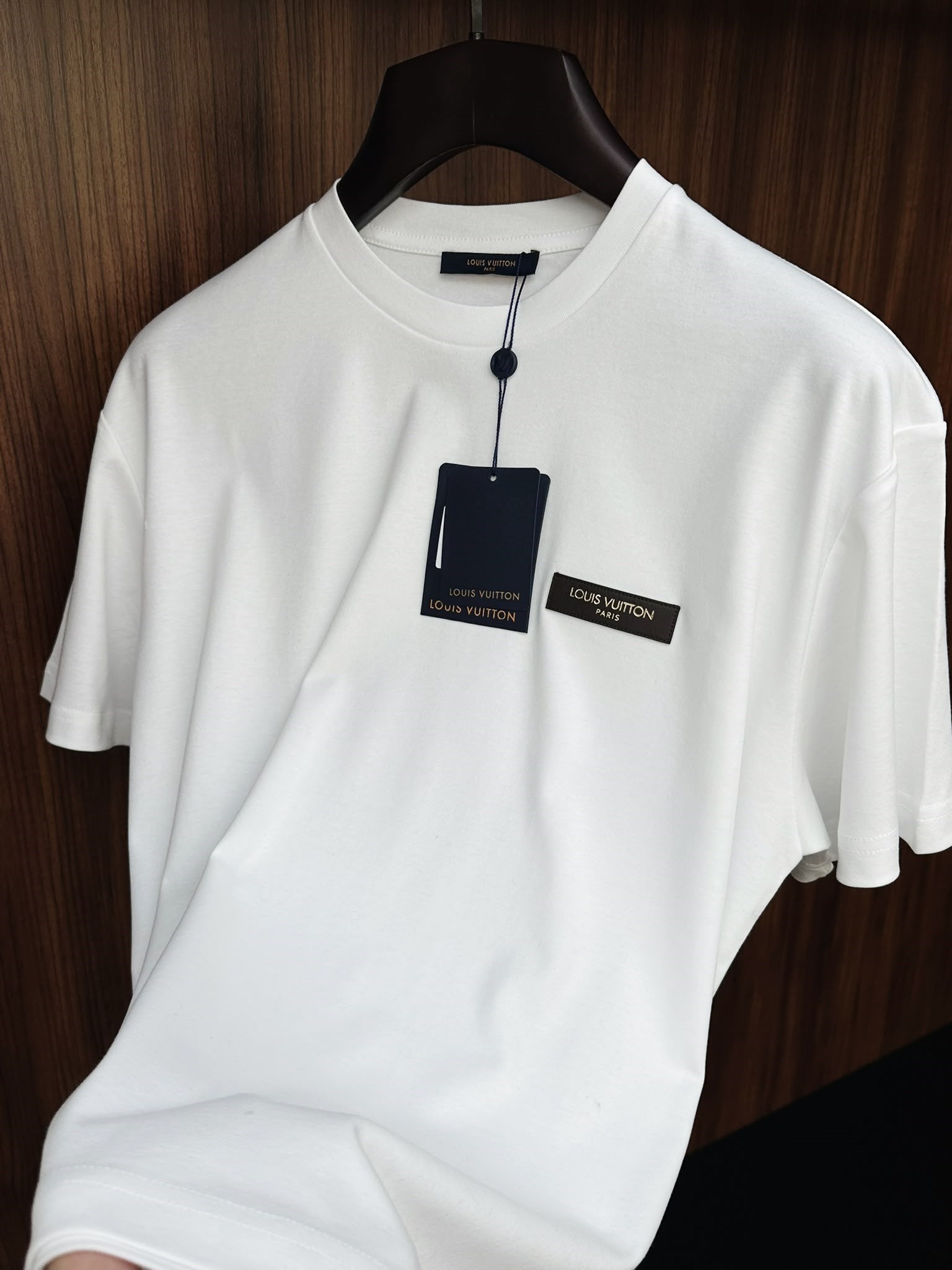 Deri Logolu Basic T-Shirt