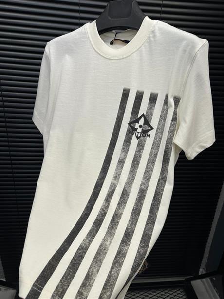 Dijital Baskılı Basic T-Shirt - Beyaz