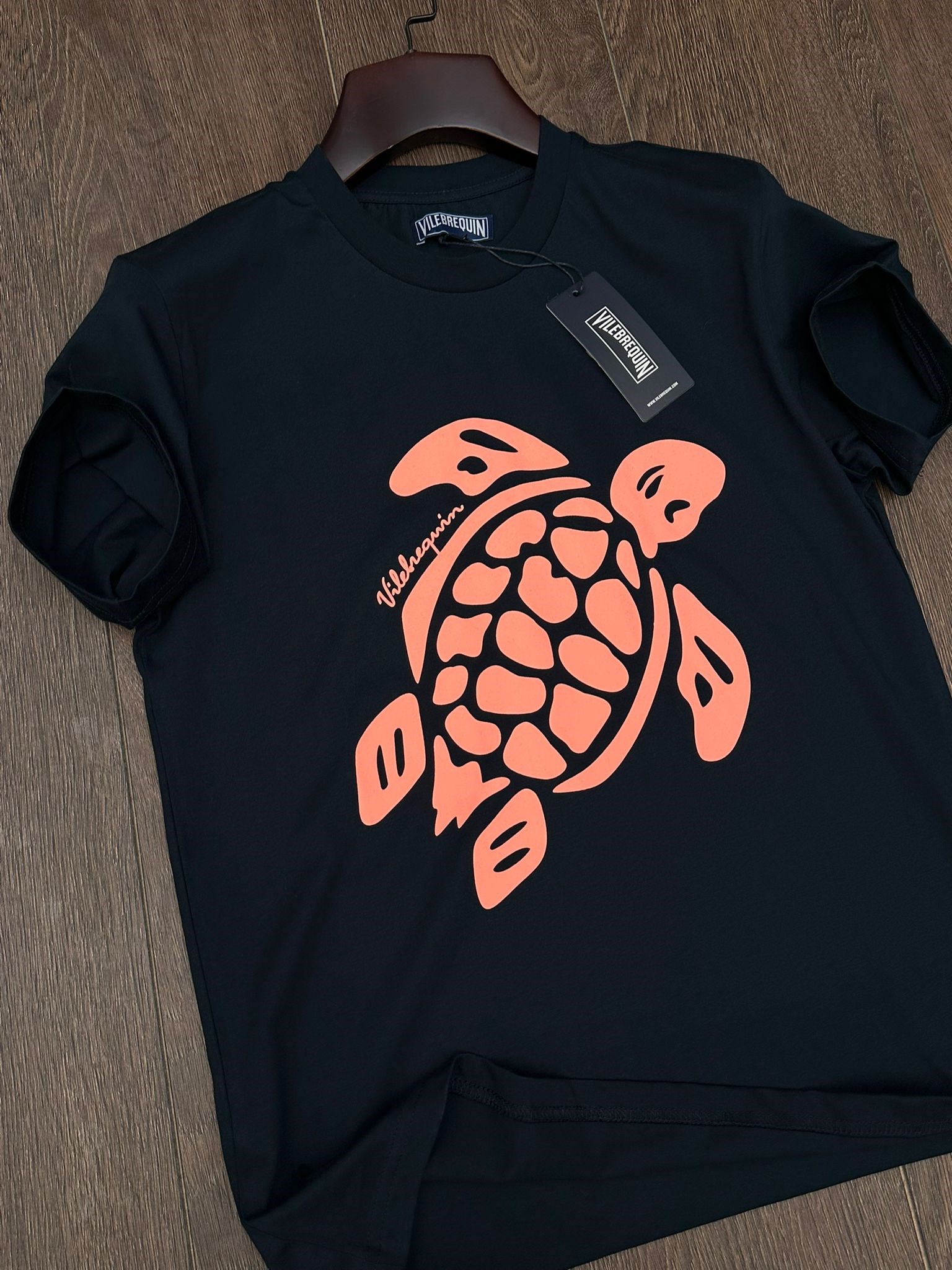 Embroidered Turtle Thom T-Shirt