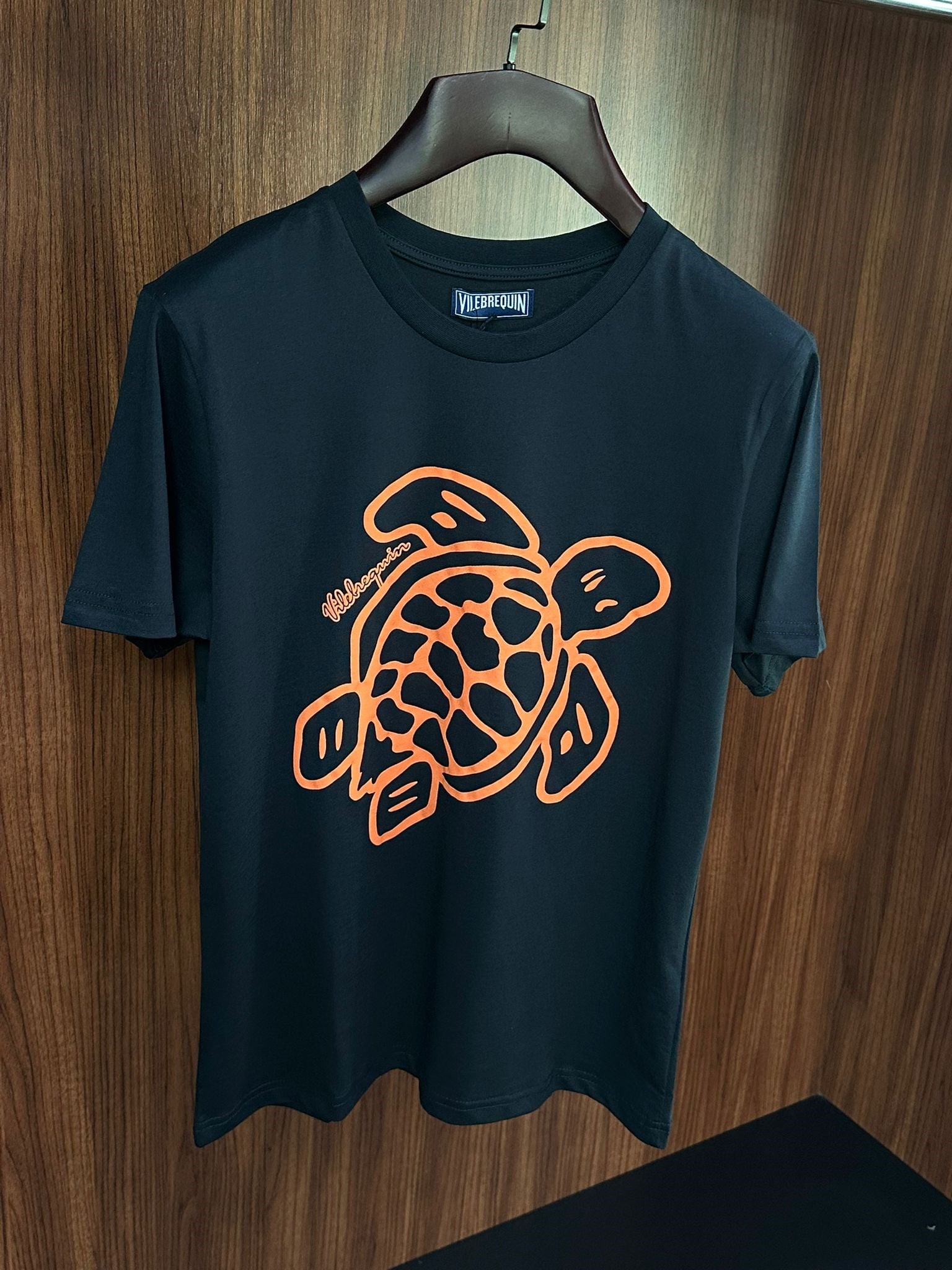 Embroidered Turtle Thom T-Shirt