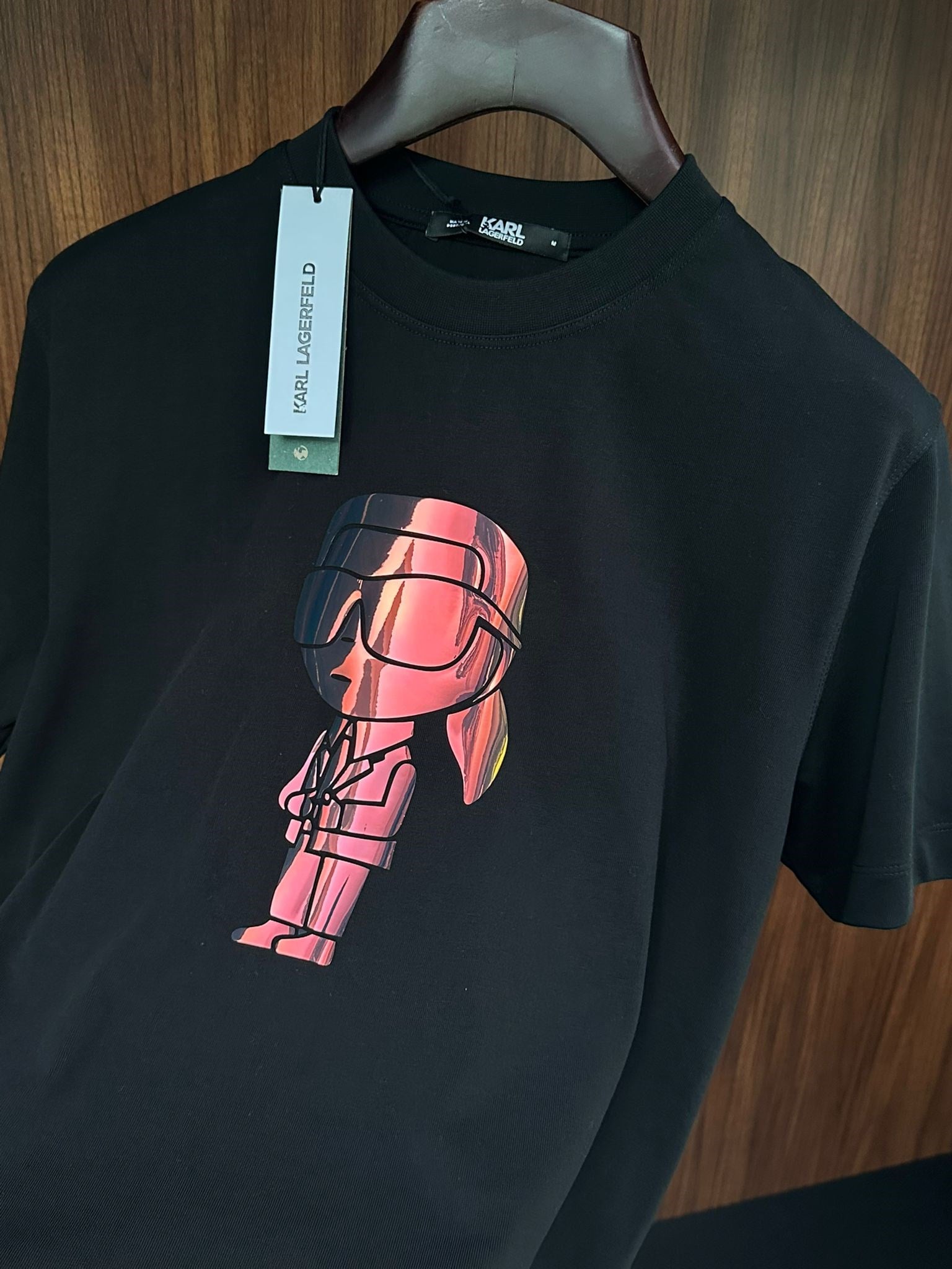 Göğüs Logo Print T-Shirt