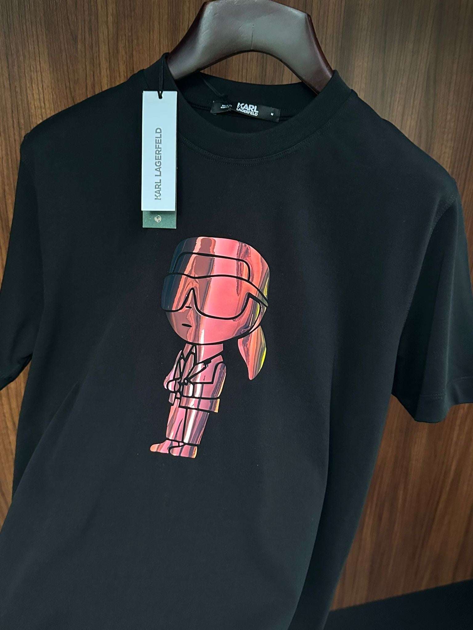 Göğüs Logo Print T-Shirt