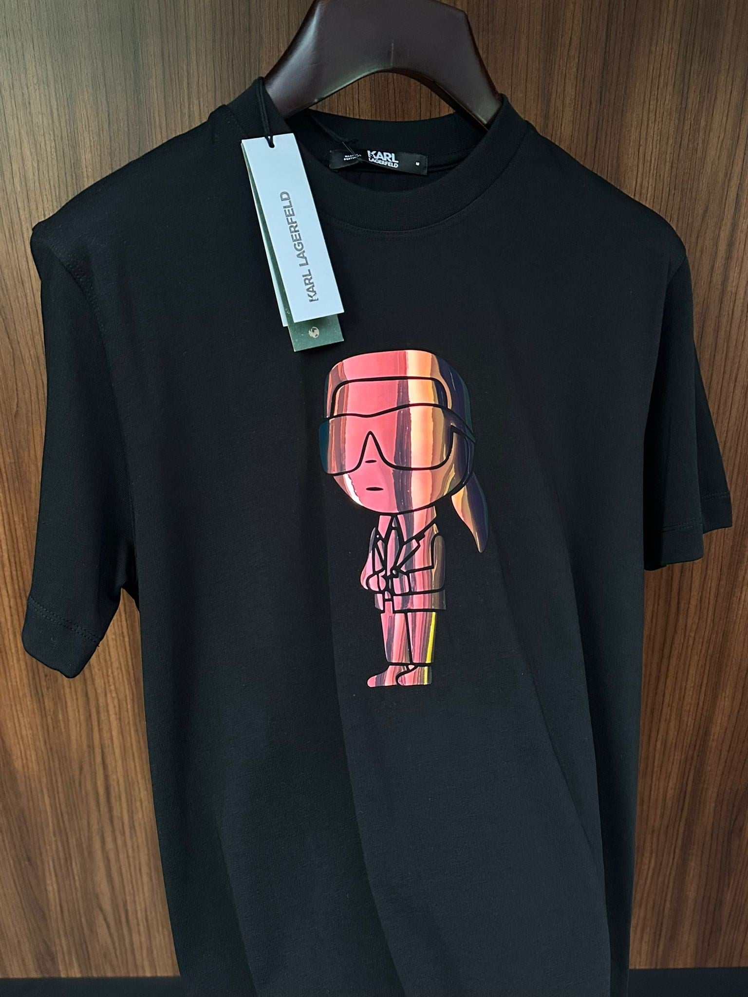 Göğüs Logo Print T-Shirt