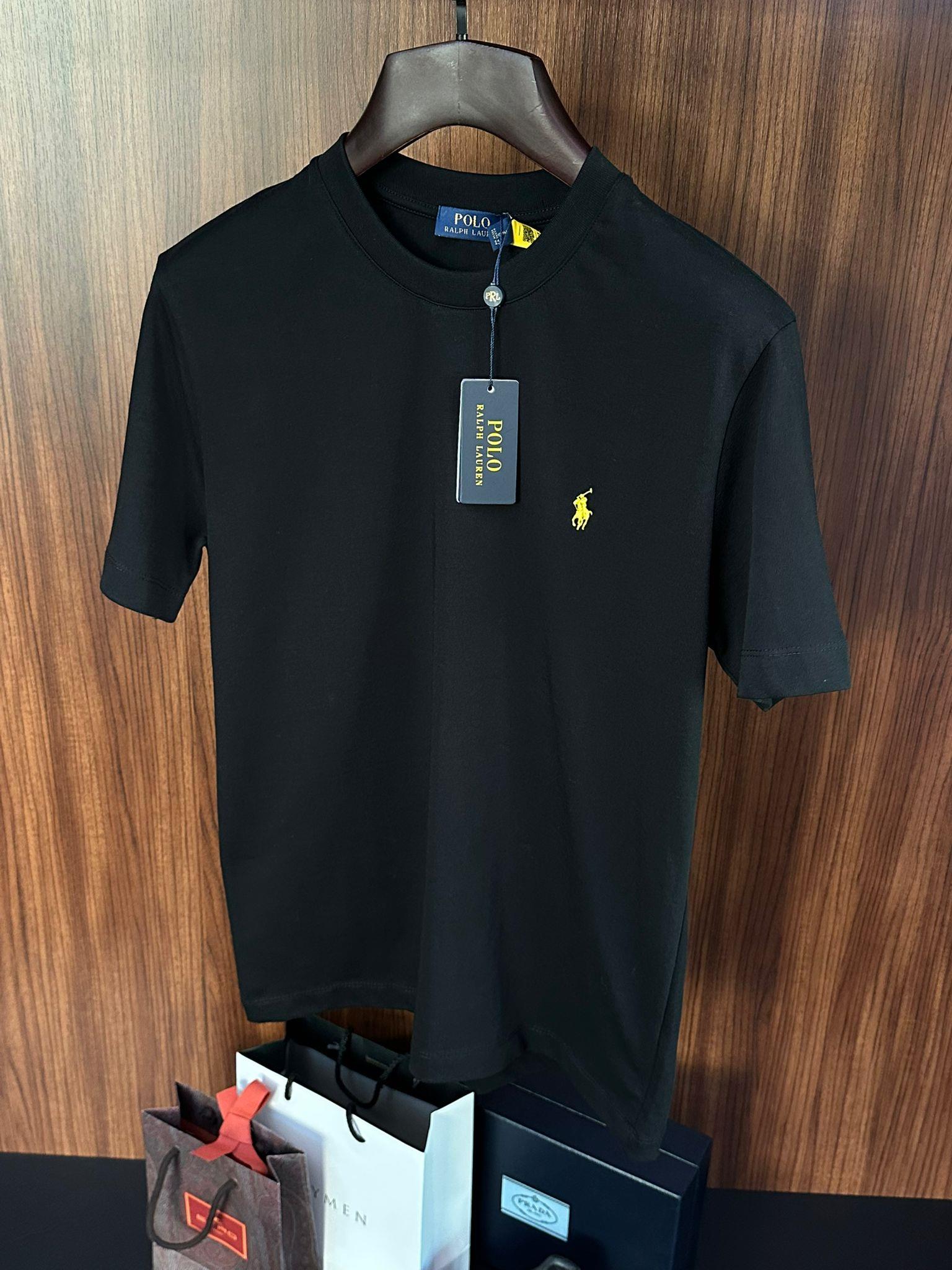 Göğüs Marka Nakış Logolu T-Shirt