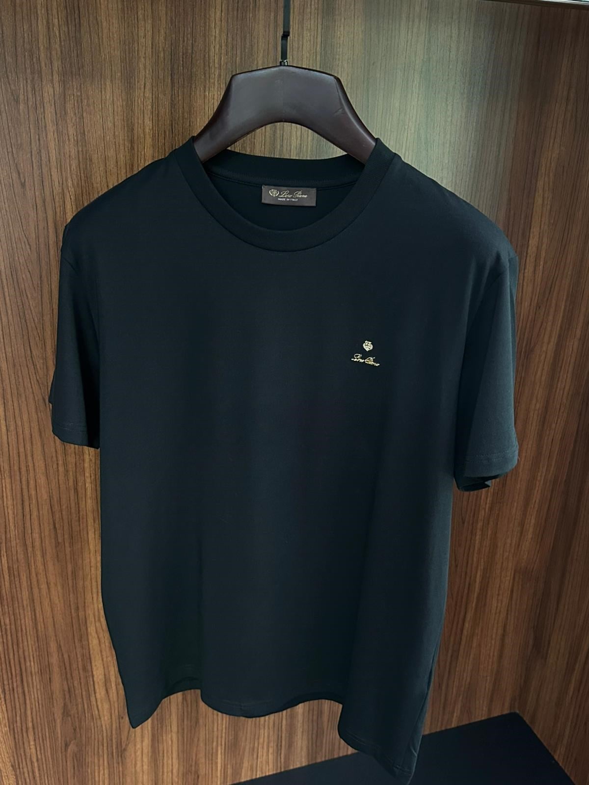 Gold Metal Logolu T-Shirt
