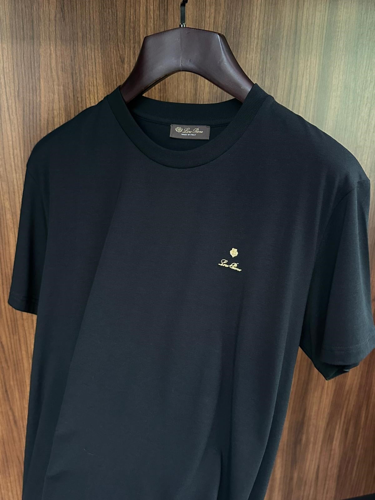 Gold Metal Logolu T-Shirt