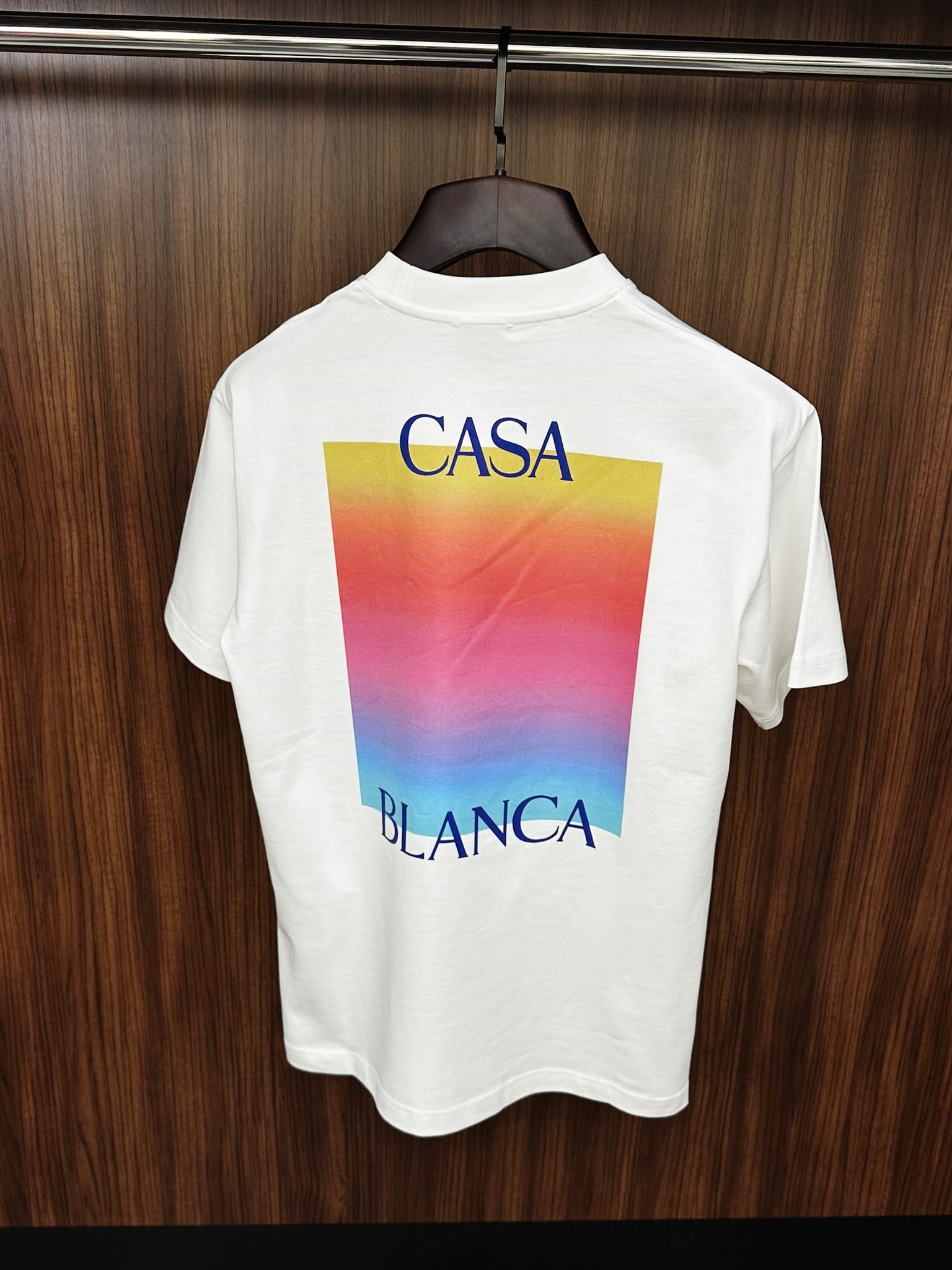 Gradient Casa Baskı Logo T-Shirt